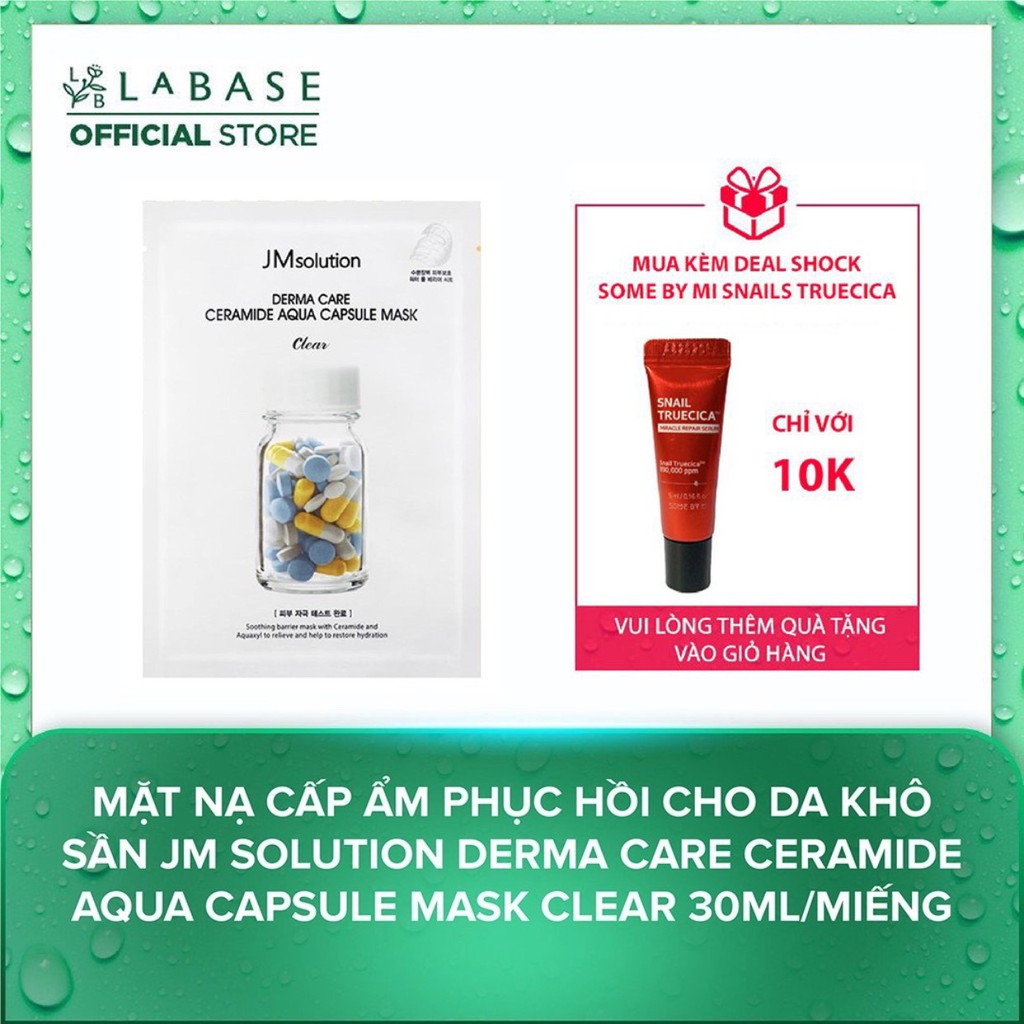 Mặt Nạ Giấy JM Solution Sheet Mask (các màu) 30ml/miếng [Hàng nhập khẩu chính hãng]