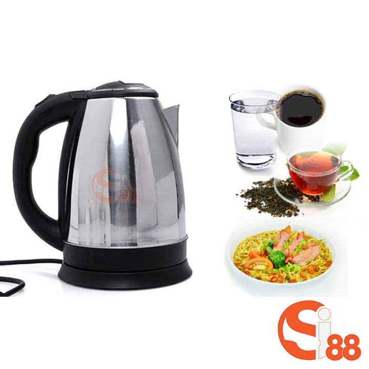 Ấm siêu tốc inox Electric Kettle 1.8L giá rẻ hàng đẹp GD56