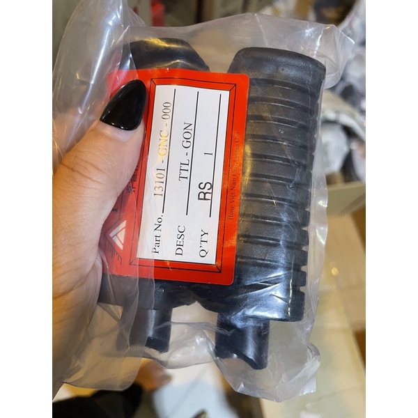 Cặp cao su gác chân trước sau Dr, W, WS110, RS,AB, Ya Jupiter -Sirus loại tem tốt