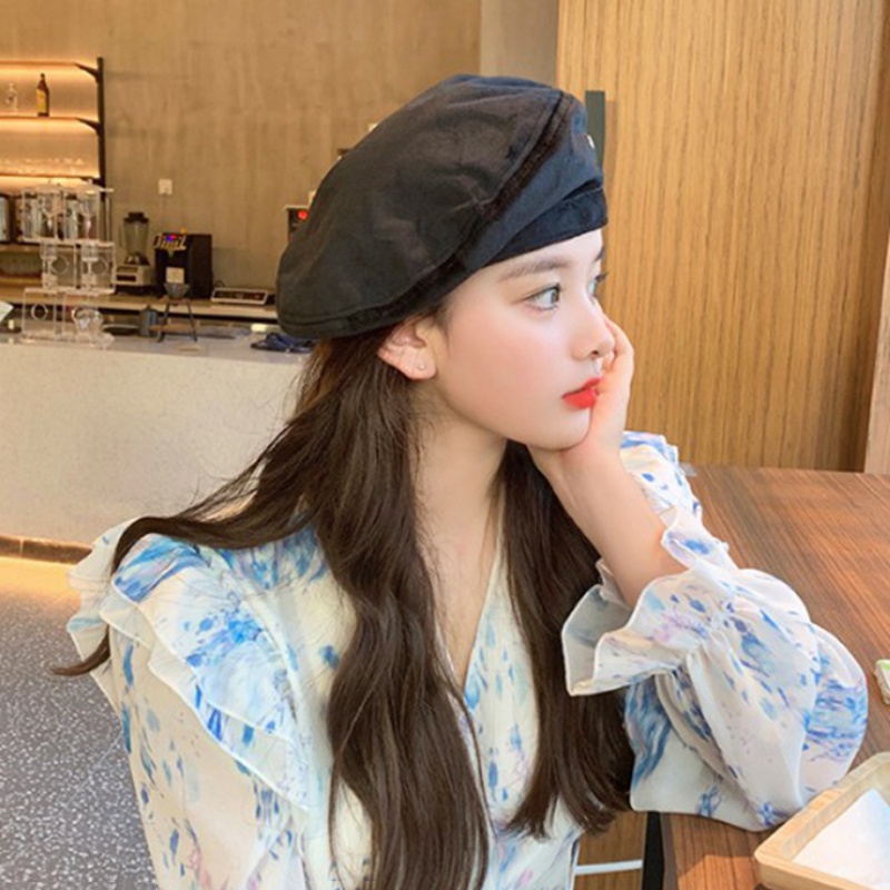 Mũ beret phong cách retro thời trang cho nữ