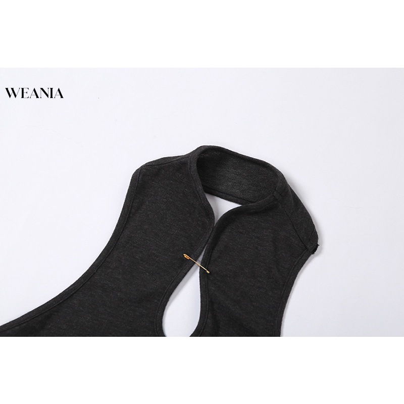 Áo Tank Top Màu Trơn Thiết Kế Hở Lưng Quyến Rũ