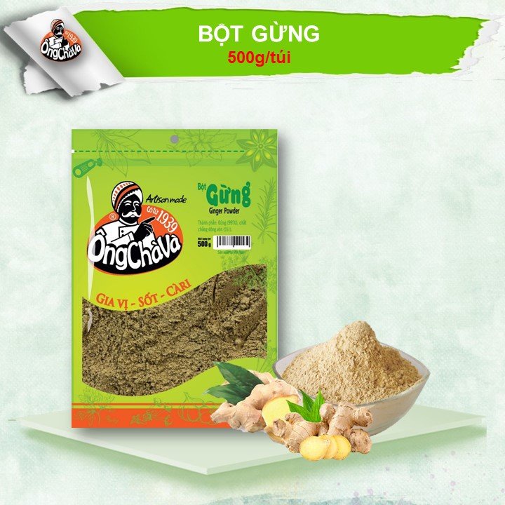 Bột gừng Ông Chà Và 500gram (Ginger powder)