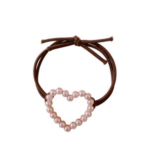 Dây cột tóc đính hạt ngọc nhỏ xinh iu M02