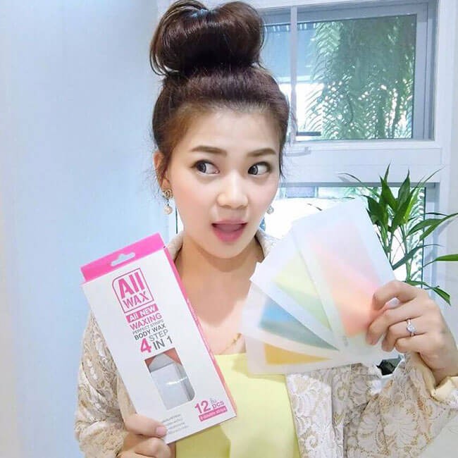 Miếng Wax Lạnh Hoa Quả All Wax 4 Step In 1