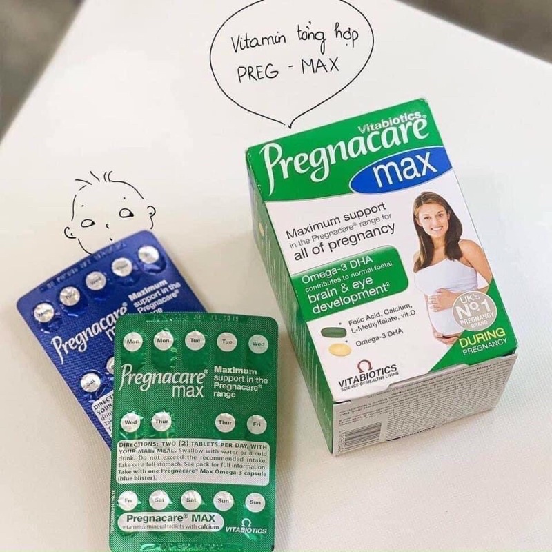 VITAMIN Pregnacare Max CHO BÀ bầu