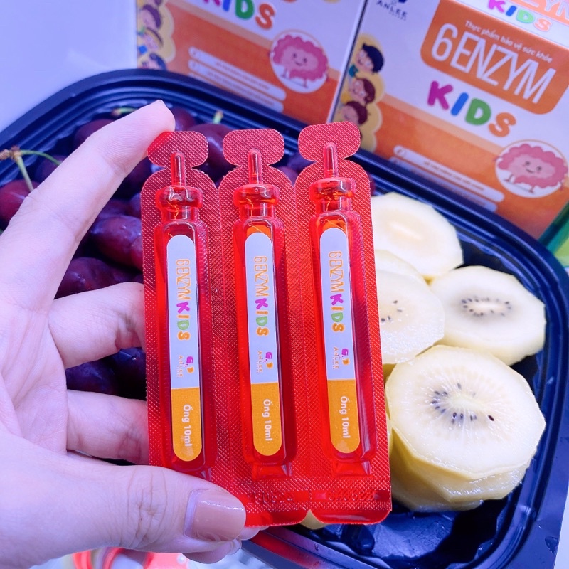 6 Enzym kids giúp ngủ ngon tăng cân tăng sức đề kháng