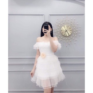 Đầm xòe công chúa tầng cực xinh