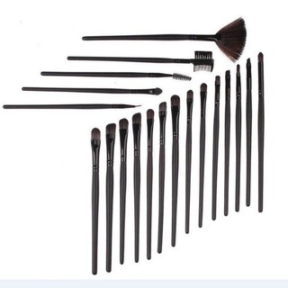 Bộ Dụng Cụ Trang Điểm Cọ Đánh Phấn 24 Cây