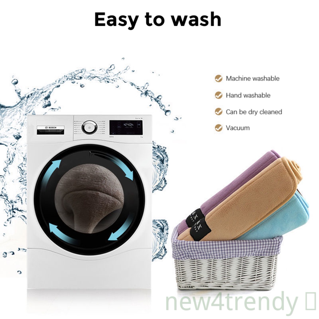 Tấm thảm lót sàn nhà tắm bằng nhung thấm hút nước chống trượt tiện lợi