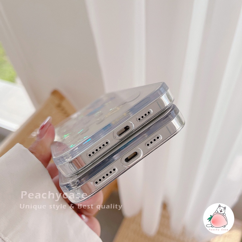 Ốp Điện Thoại PC Cứng Phối Kim Tuyến Nước Cho IPhone 13 12 Pro Max 11 Xr 7plus 6 8 7 Plus Xs Max X