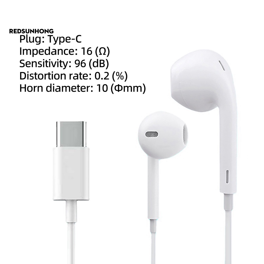 Tai Nghe Chơi Game RSH.z Chống Gió Loại C Giảm Tiếng Ồn Thích Hợp Cho Chạy Bộ