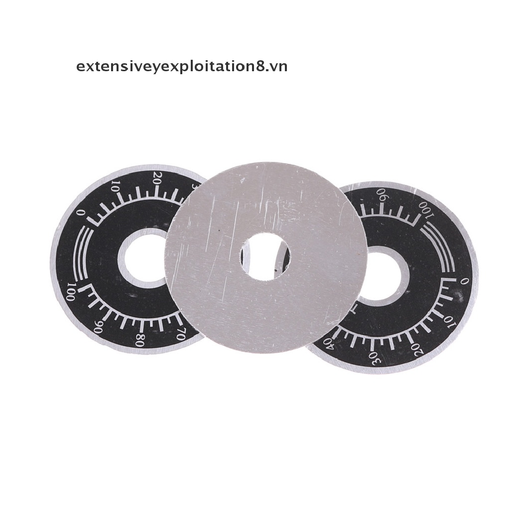Bộ 10 Nút Vặn Chiết Áp Kỹ Thuật Số 0-100 WTH118 WX112 RV24YN