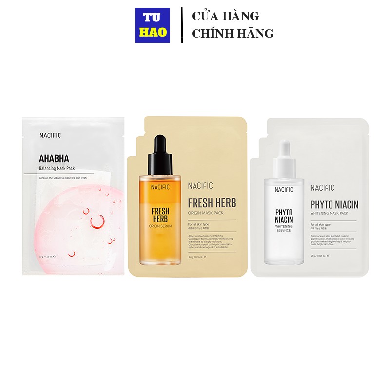 Mặt nạ Nacific Pack Mask 27g/ 30g - Từ Hảo