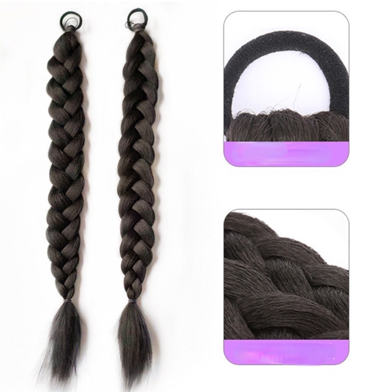 Tóc giả thắt bím dài 60cm ❤️ free ship 50k ❤️ giá 1 cái