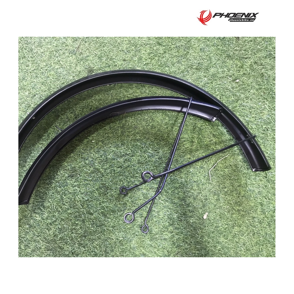 Chắn bùn sơn tĩnh điện cho xe đạp địa hình 24 26 inch