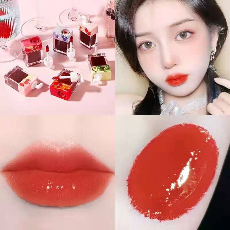 (Hàng Mới Về) Son Bóng Trái Cây Không Phai Không Dính Cốc Novo | BigBuy360 - bigbuy360.vn