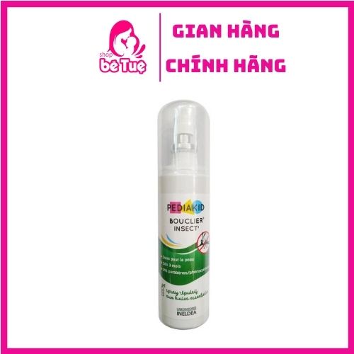 Xịt Chống Muỗi Pediakid Pháp Cho Bé 3m+ 100ml