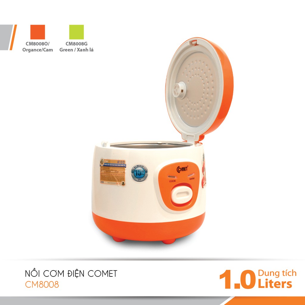 Nồi cơm điện COMET CM8008 - 1L