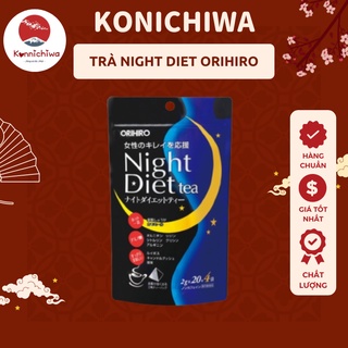Trà túi lọc night diet orihiro 20 gói