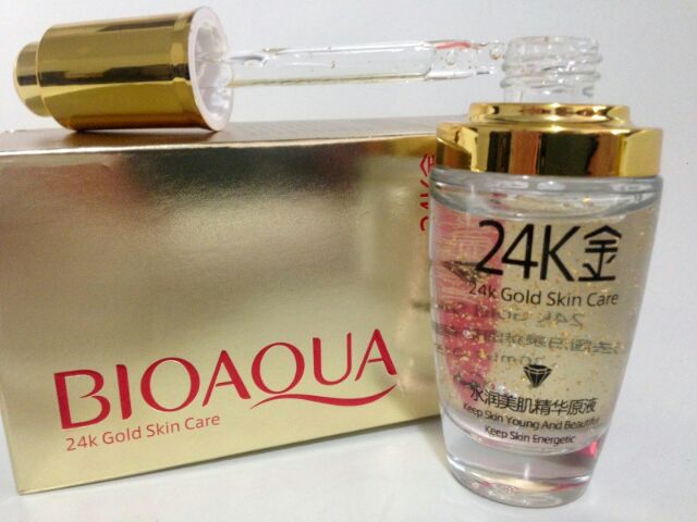 Serum vàng 24k dưỡng ẩm trắng da BioAqua 30ml