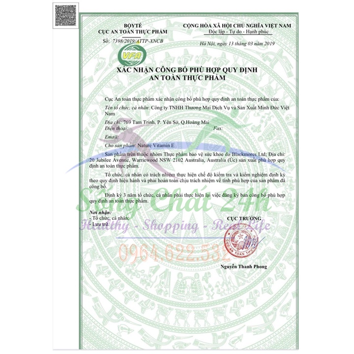 Viên Uống Bổ Sung Vitamin E Blackmores Vitamin E 1000 IU Của Úc