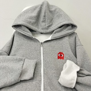 Áo khoác tay dài hình pacman