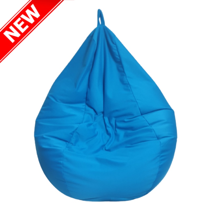 Ghế Lười Hạt Xốp 3ii Home Hình Trái Lê Hàng Xuất Khẩu Tiêu Chuẩn Nhật Bản Màu Xanh Thiên Thanh Size M 80x100cm