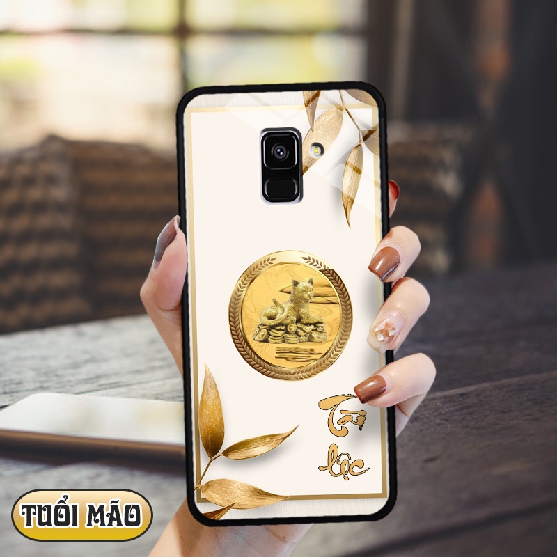 Ốp kính 3D 12 con giáp Samsung Galaxy A8 PLUS 2018