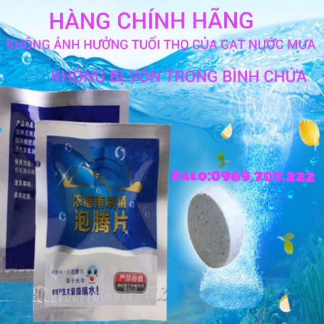 Viên sủi rửa kính xe ôtô