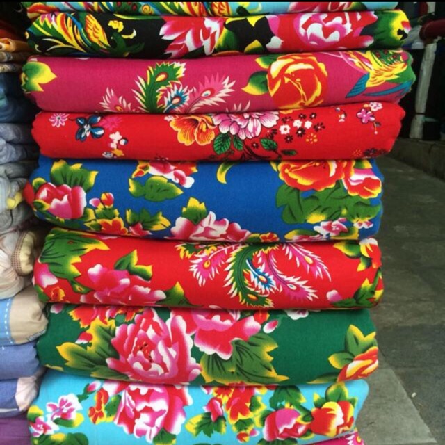 Combo 20m vải chăn con công( 1 màu tự chọn )