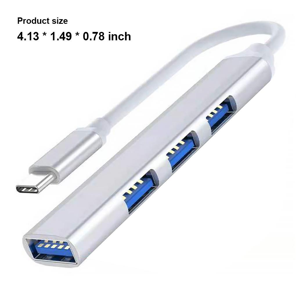 Bộ Chia Cổng USB 3 0 5Gbps 4 Trong 1 Có Đèn LED Cho Máy Tính