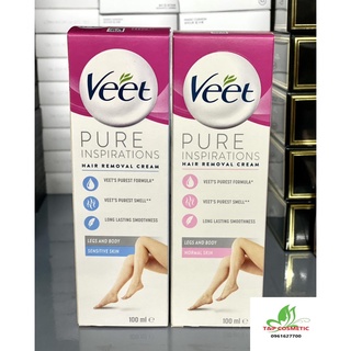 Kem tẩy lông veet silk & fresh 100ml_pháp