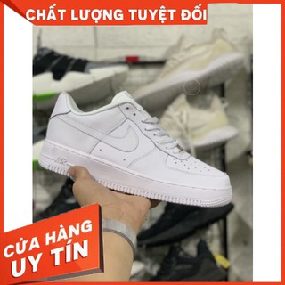 Giày thể thao sneakers màu trắng nam nữ af1 , giày ari force1 đẹp.