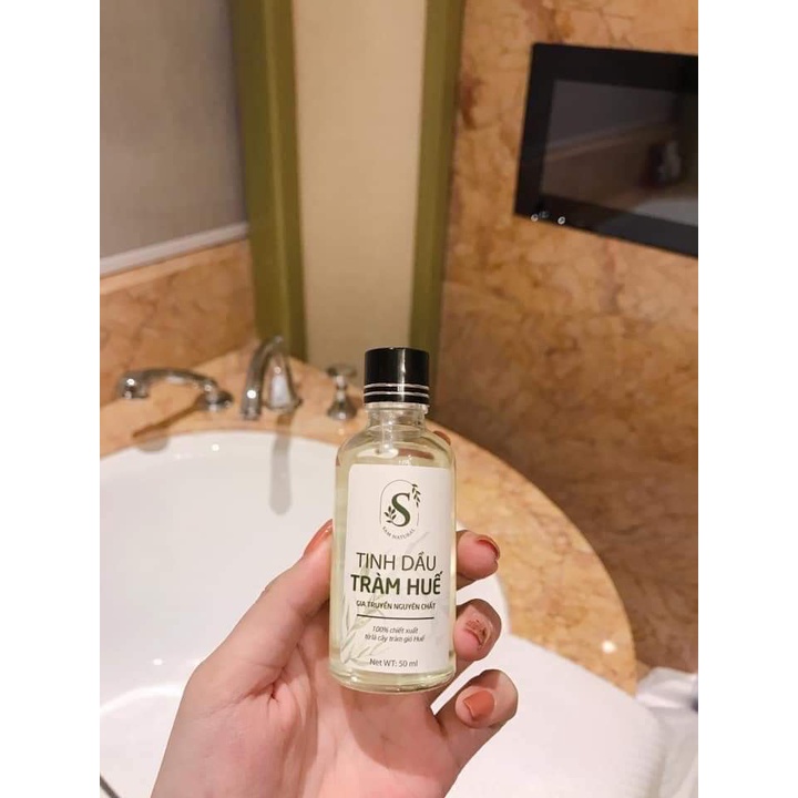 ❤TINH DẦU TRÀM SAM NATURAL - Tinh dầu tràm Huế 100% nguyên chất hỗ trợ cảm cúm, cảm lạnh, côn trùng cắn❤