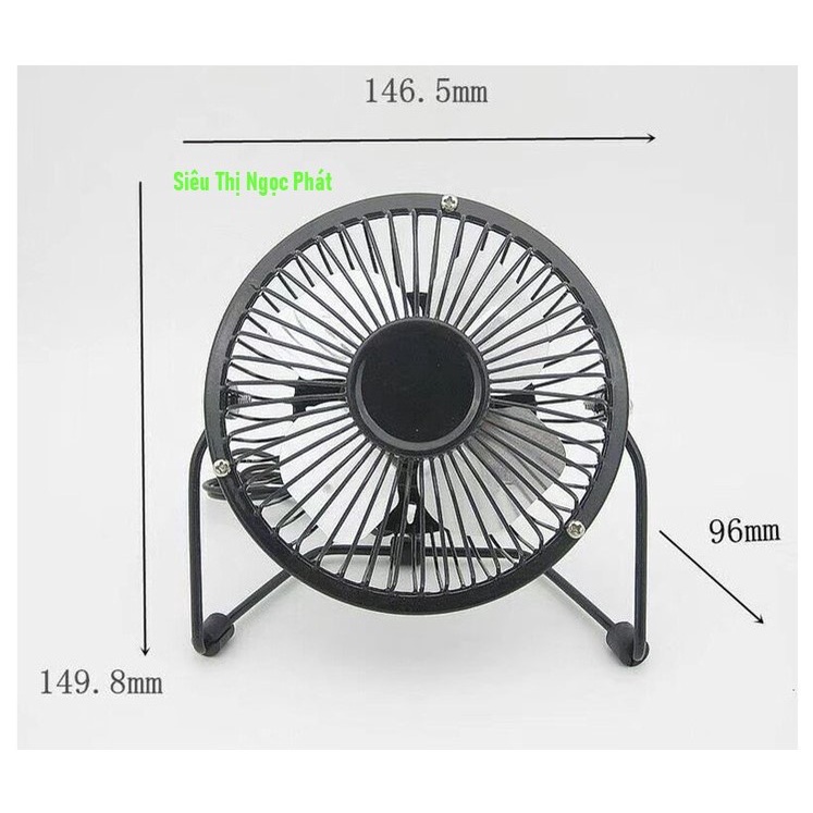 Quạt Để Bàn Cổ Điển, Quạt USB Làm Mát Tiện Lợi