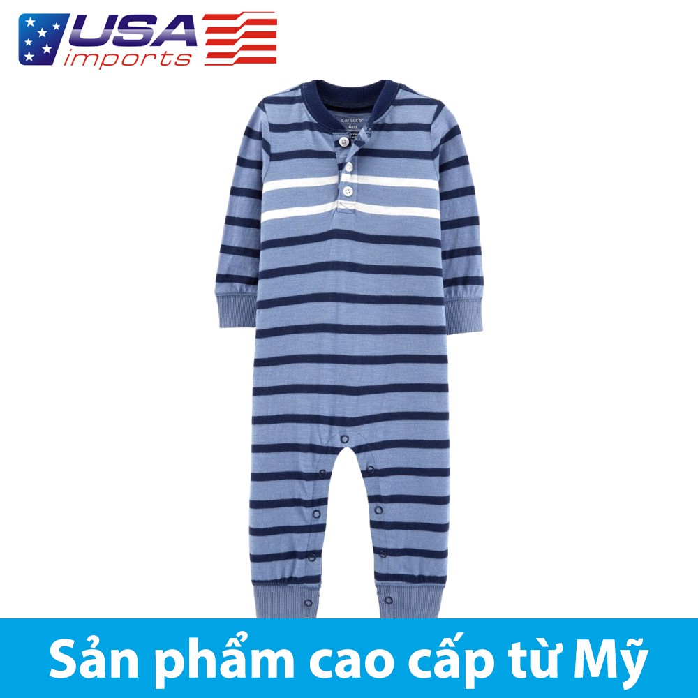 Đồ dài, áo liền quần giữ ấm, jumpsuit french terry Car-tờ Auth Từ Mỹ (15967410)