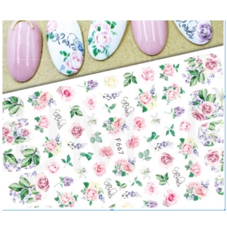 stikcer trang trí nail