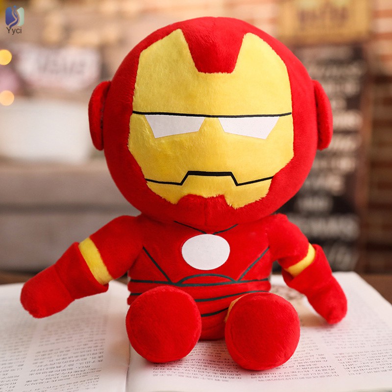 Đồ chơi búp bê nhồi bông mềm mại phong cách The Avengers trang trí nhà cửa dùng làm quà cho bé