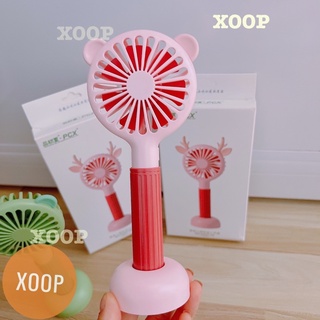 Quạt mini hình gấu 3 tốc độ gió