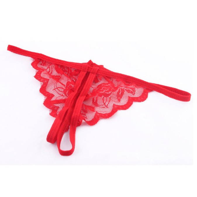 Quần lót ren 2 dây lọt khe siêu sexy