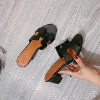 Guốc Hvân gỗ, Da thật, QC cao cấp