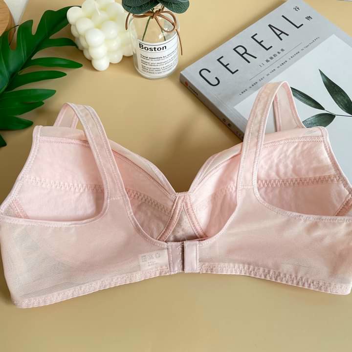 Áo lót nữ Không Gọng Đệm Mỏng Karu Gunze Super Light Bra EB1229H siêu nhẹ nội địa Nhật chính hãng