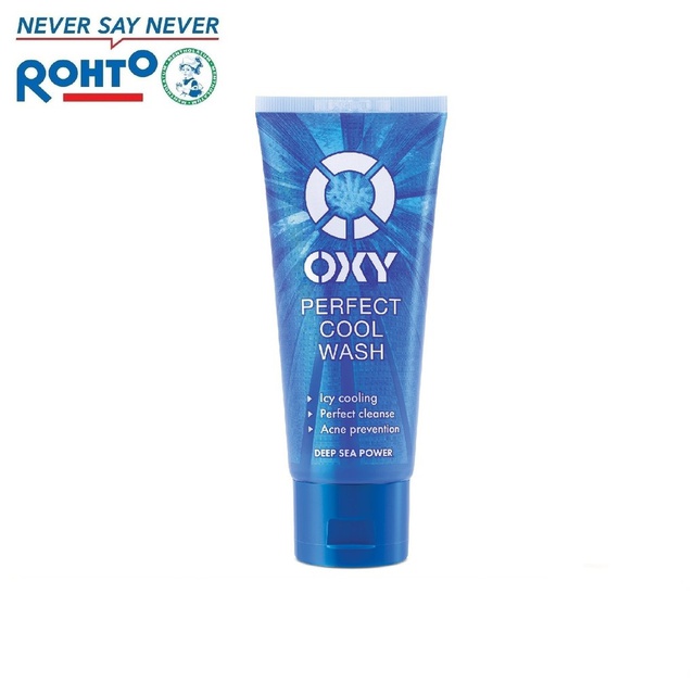 Gel rửa mặt sạch nhờn siêu mát lạnh OXY Perfect Cool Wash 100g