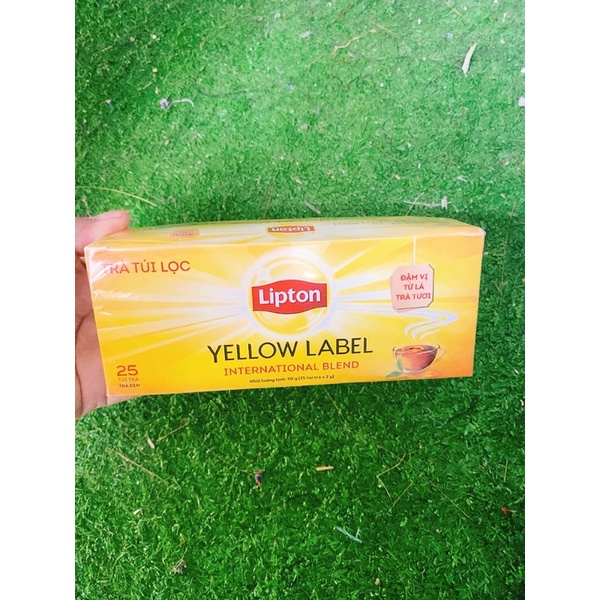 Trà lipton 50g 25 gói túi lọc