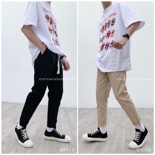 Quần baggy kaki basic pants unisex CHẤT KAKI