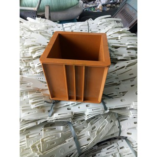🌻⭐[UY TÍN] 🌻⭐ [CHẤT LƯỢNG] Khuôn nhựa đúc bê tông lập phương kích thước 150mm