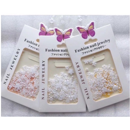 hoa nhí trang trí nail