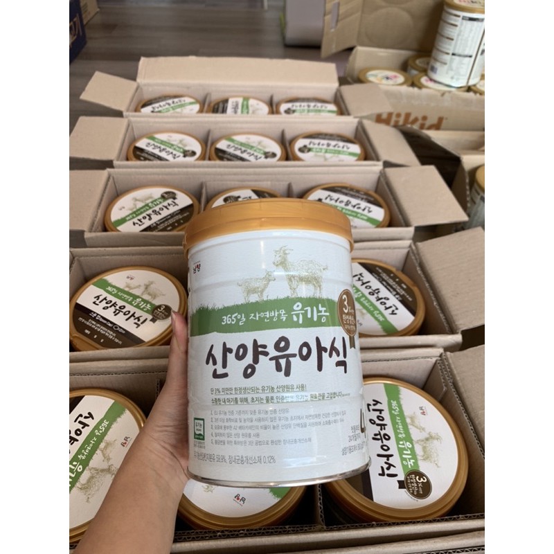 Sữa Dê Hữu Cơ NamYang Hàn Quốc 800g -Sữa bột (công thức) Organic cho bé