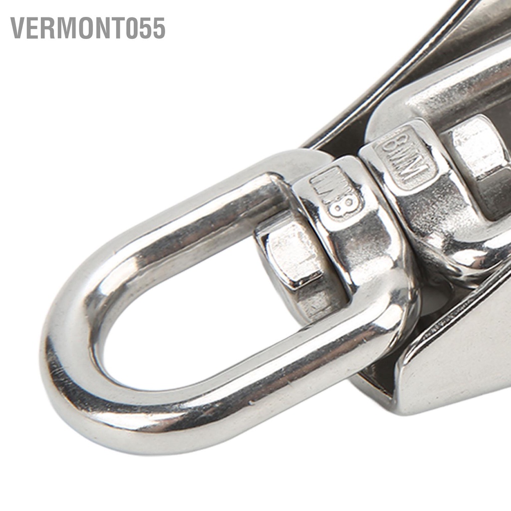 Vermont055 Móc treo Yoga hạng nặng võng bằng thép không gỉ có vít cho Túi cát Định vị xích đu