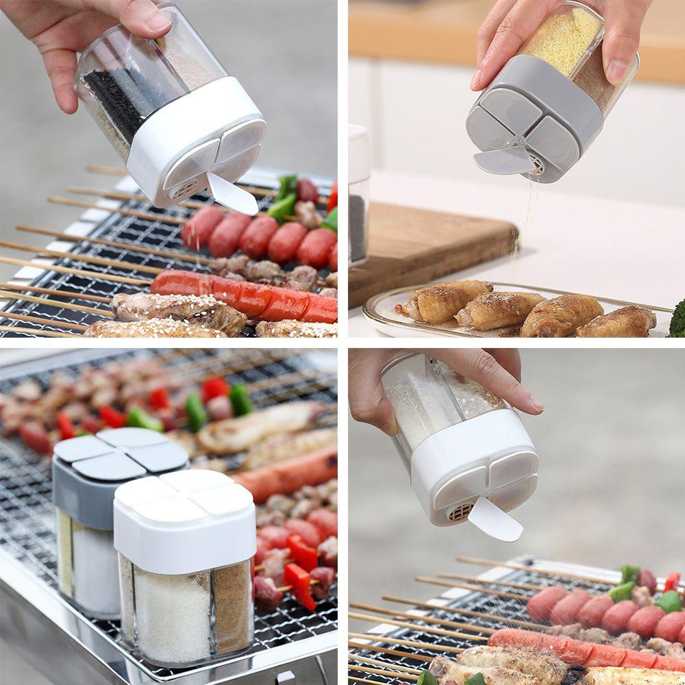 LEISURE Set 1 / 2 Hộp Đựng Gia Vị Tiện Lợi Cho Các Hoạt Động Ngoài Trời